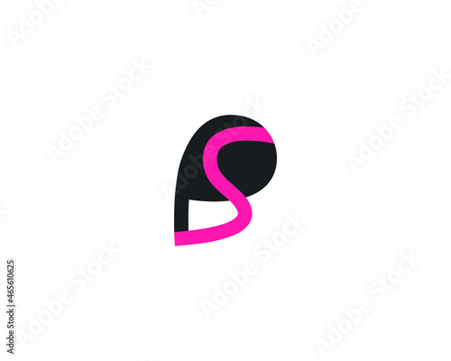 PS Abstract Letters Logo Monogram