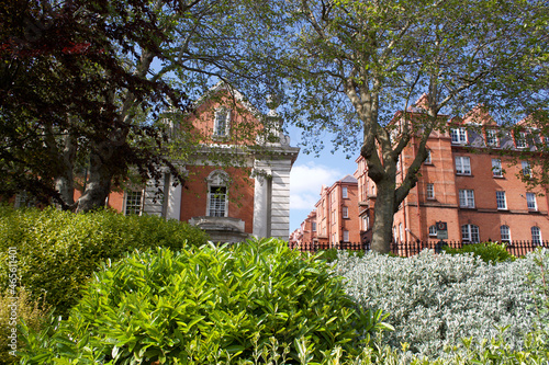 Canvas Print Surroundings of theSaint Patrick's Cathedral in Dublin