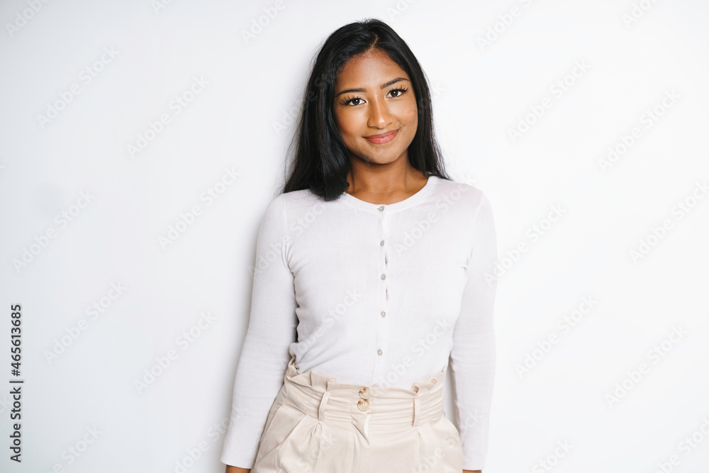 nice white background portrait of beautiful young black woman nice white background portrait of beautiful young black woman