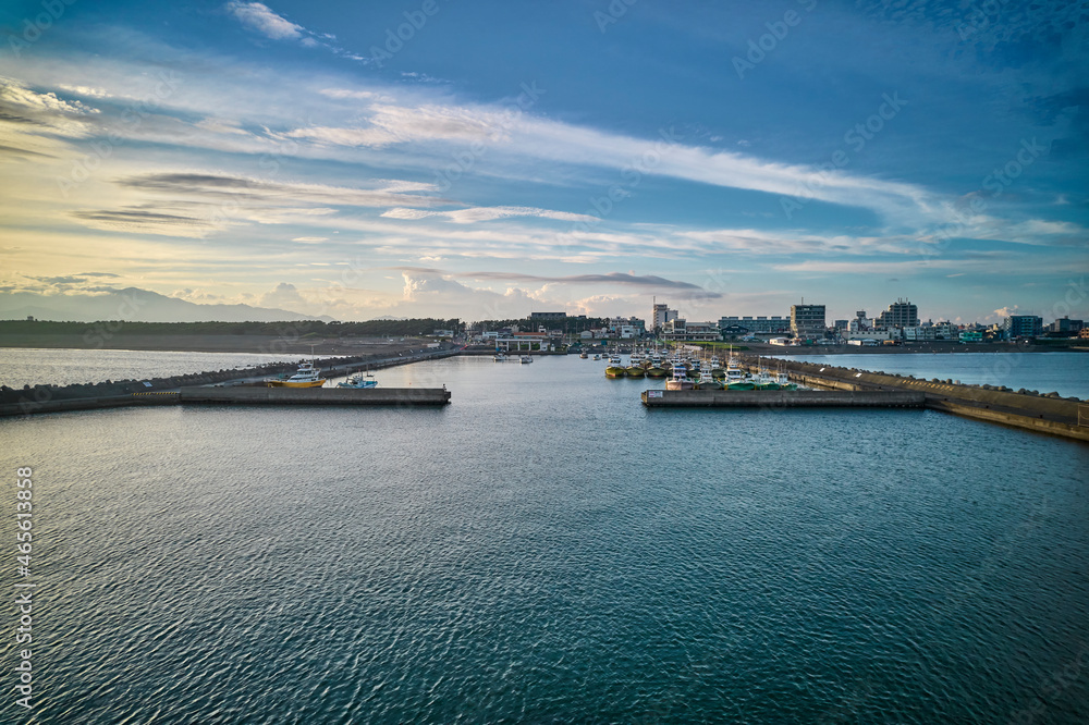 view of the port