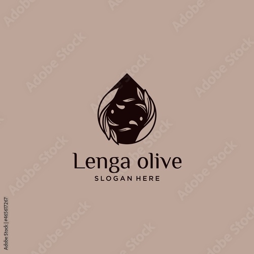 Olive icon vector illustration design, olive oil logo set and card design for business. extra virgin olive oil droplet, vector set label with olive branch