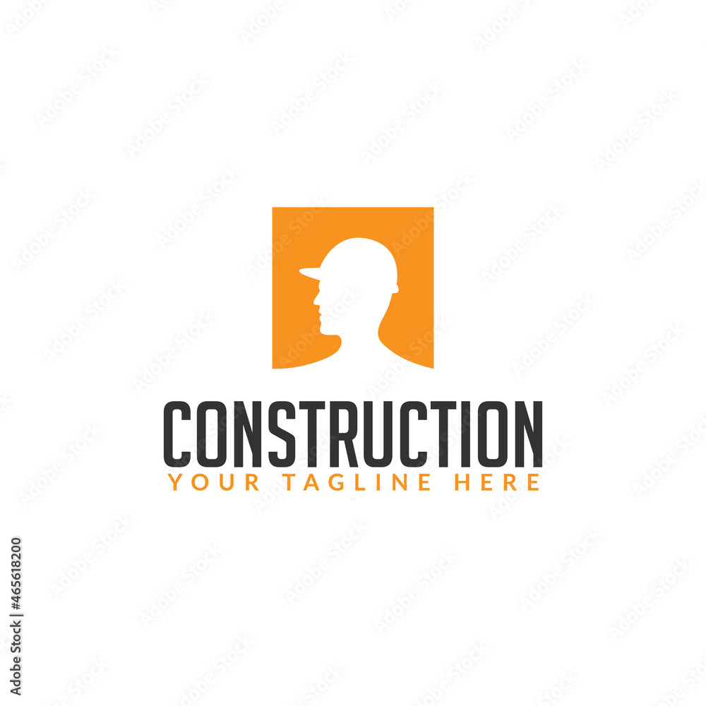 construction logo design vector. logo template construction logo design vector. logo template