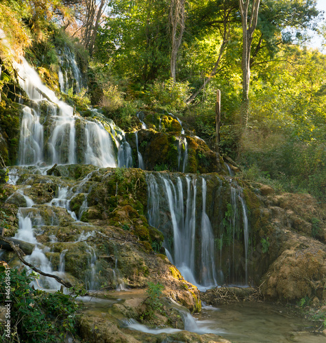 Long Exposure View of waterfall in Krka National Park