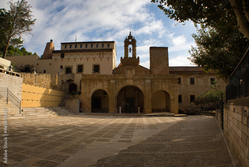 The old monastery of Traiguera in Castellon
