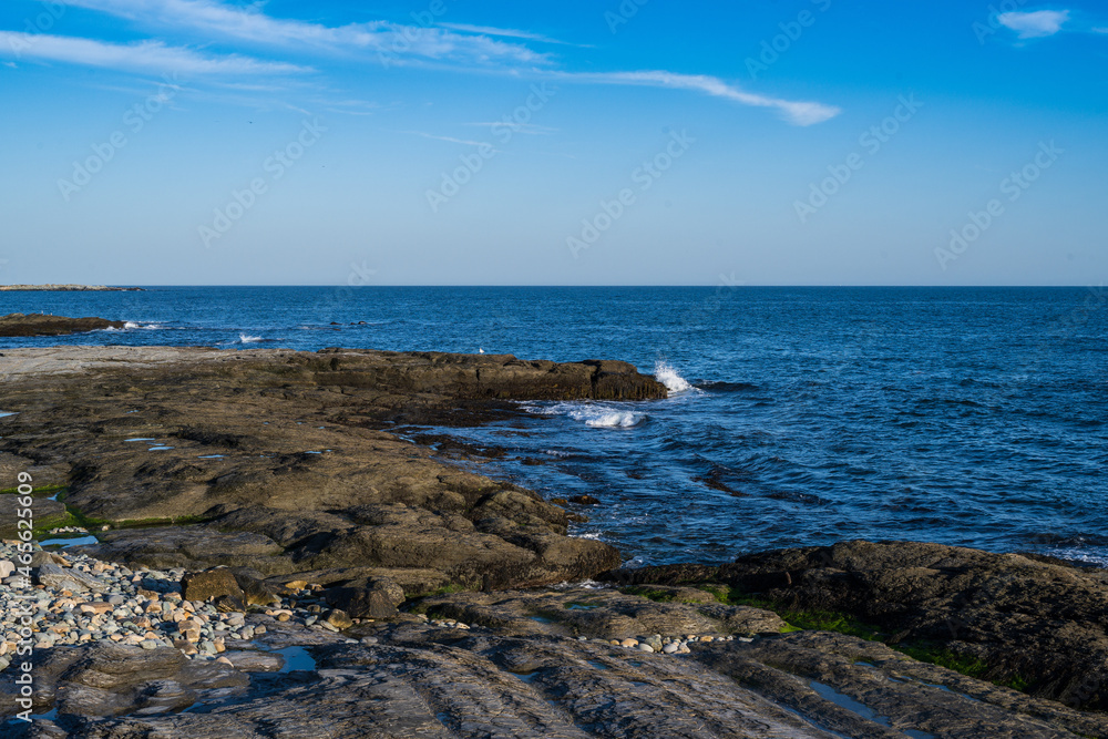 Rocky Coast of Newport Rhode Island