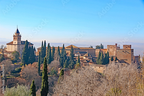 Palace of the Alhambra in Granada, Spain	