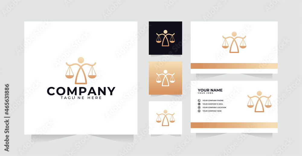 Legal logo design inspiration with pillar logo luxury design and business card Legal logo design inspiration with pillar logo luxury design and business card