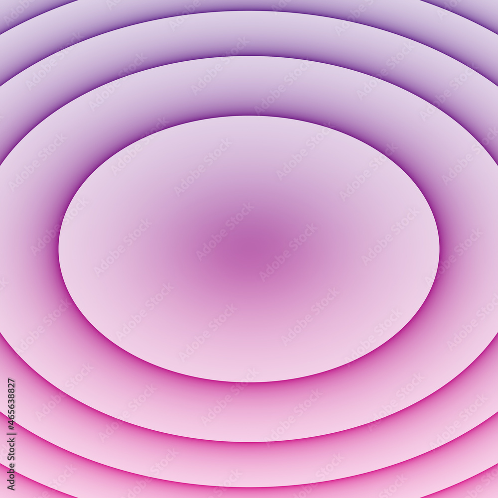 Obraz premium Rippled background. content area. Circle background. Abstract background. 3d rendering.