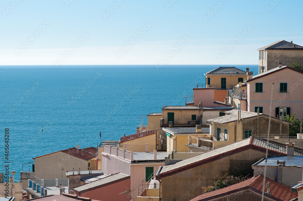 Riomaggiore town, Cinque Terre, Liguria, Italy