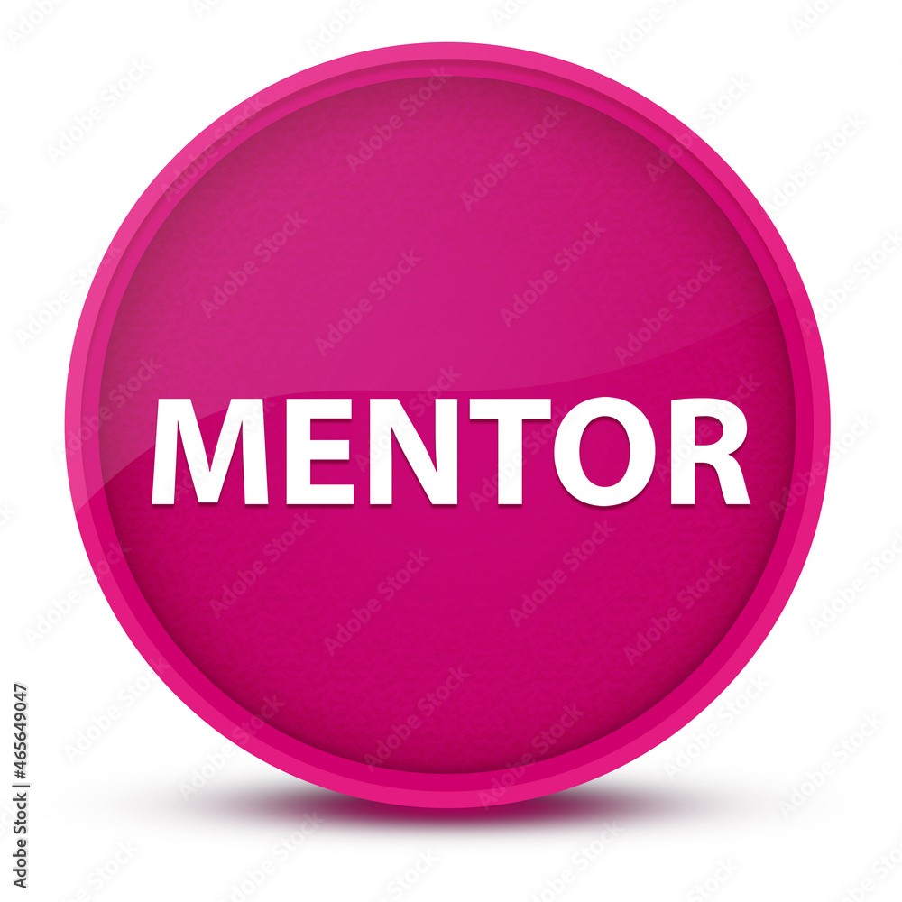 Mentor luxurious glossy pink round button abstract Mentor luxurious glossy pink round button abstract