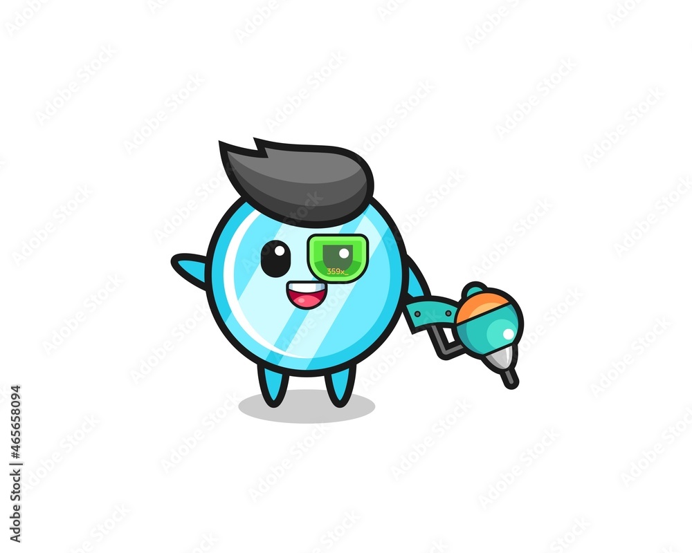 mirror cartoon as future warrior mascot mirror cartoon as future warrior mascot