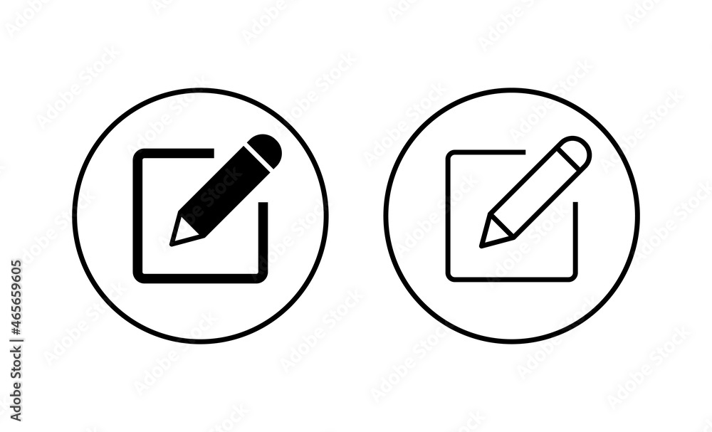 Edit icons set. edit document sign and symbol. edit text icon. pencil. sign up Edit icons set. edit document sign and symbol. edit text icon. pencil. sign up