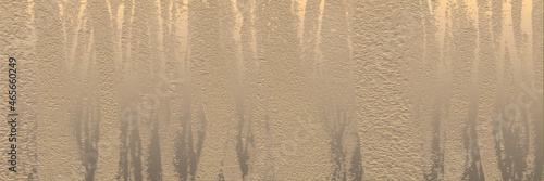 champagne gold metal texture background.Panorama champagne gold meta texture