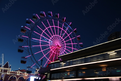ferris wheel in the night