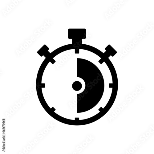 stopwatch icon illustration