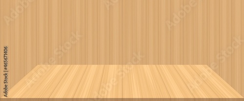 Wooden table background  © anan