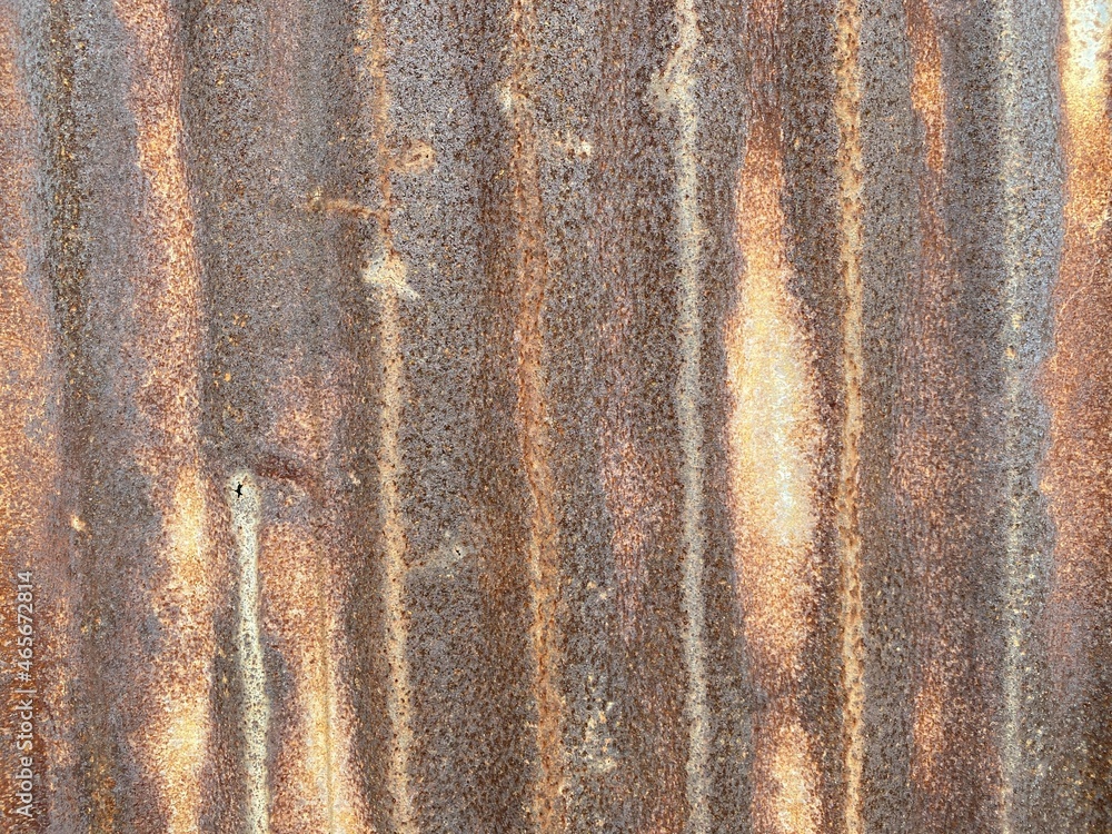 Naklejka premium close up old rusty wall texture