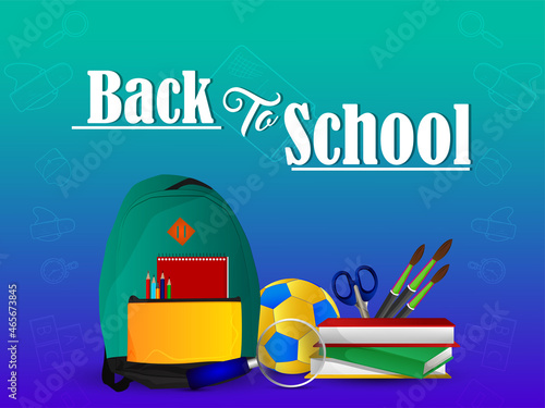 Back to school background