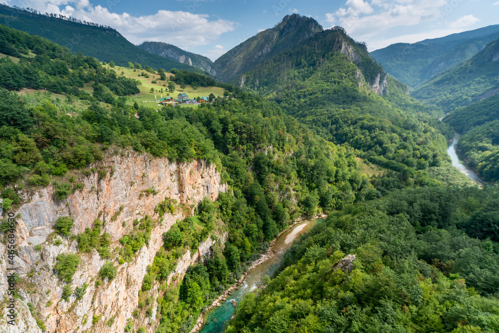 Tara Canyon and river,Durmitor national Park,Montenegro,Eastern Europe.