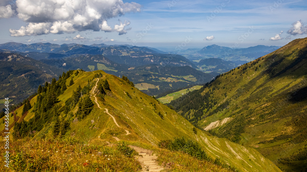 Berglandschaft im Kleinwalsertal - Österreich