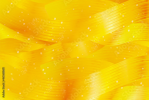 金色　美しい日本の和風柄　背景素材