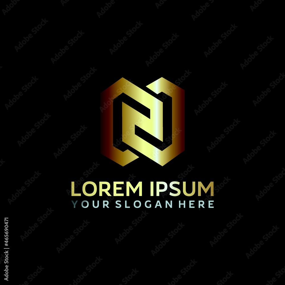 N letter business logo design vector N letter business logo design vector