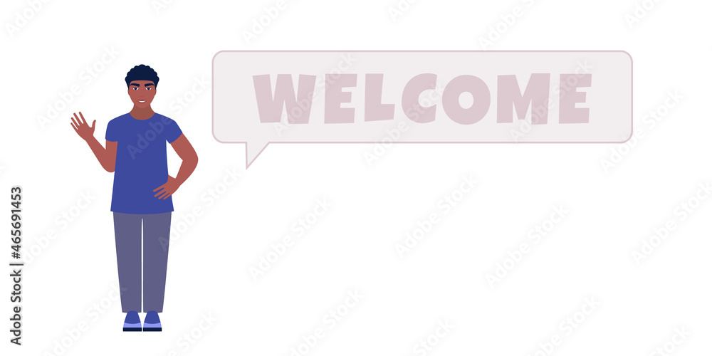 Welcome concept Welcome concept