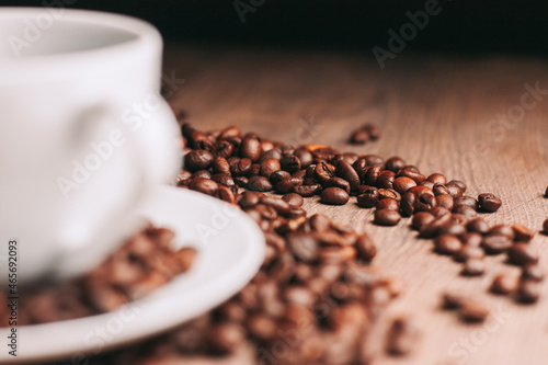 a cup of coffee breakfast fresh scent photograph of the object