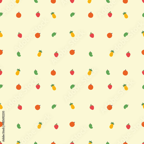 Fruit patterns. perfect for background  wallpaper  poster  print etc