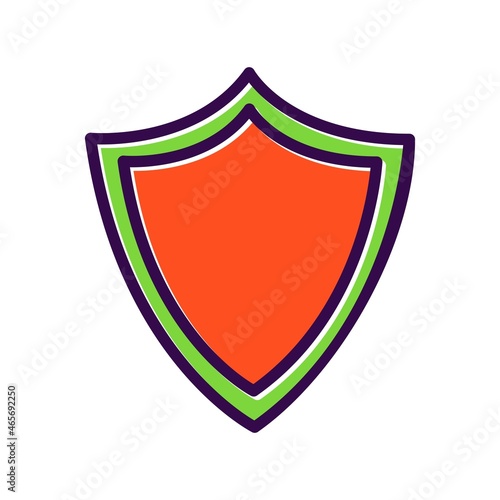 Shield Filled Vector Icon Design