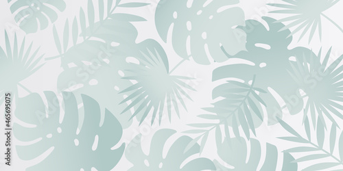 Summer background in a modern style. Vector graphics.