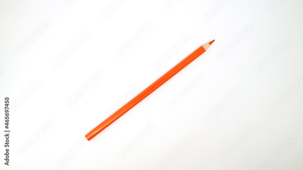 Pencils placed against white background with copy space for your image or text. Pencils placed against white background with copy space for your image or text.
