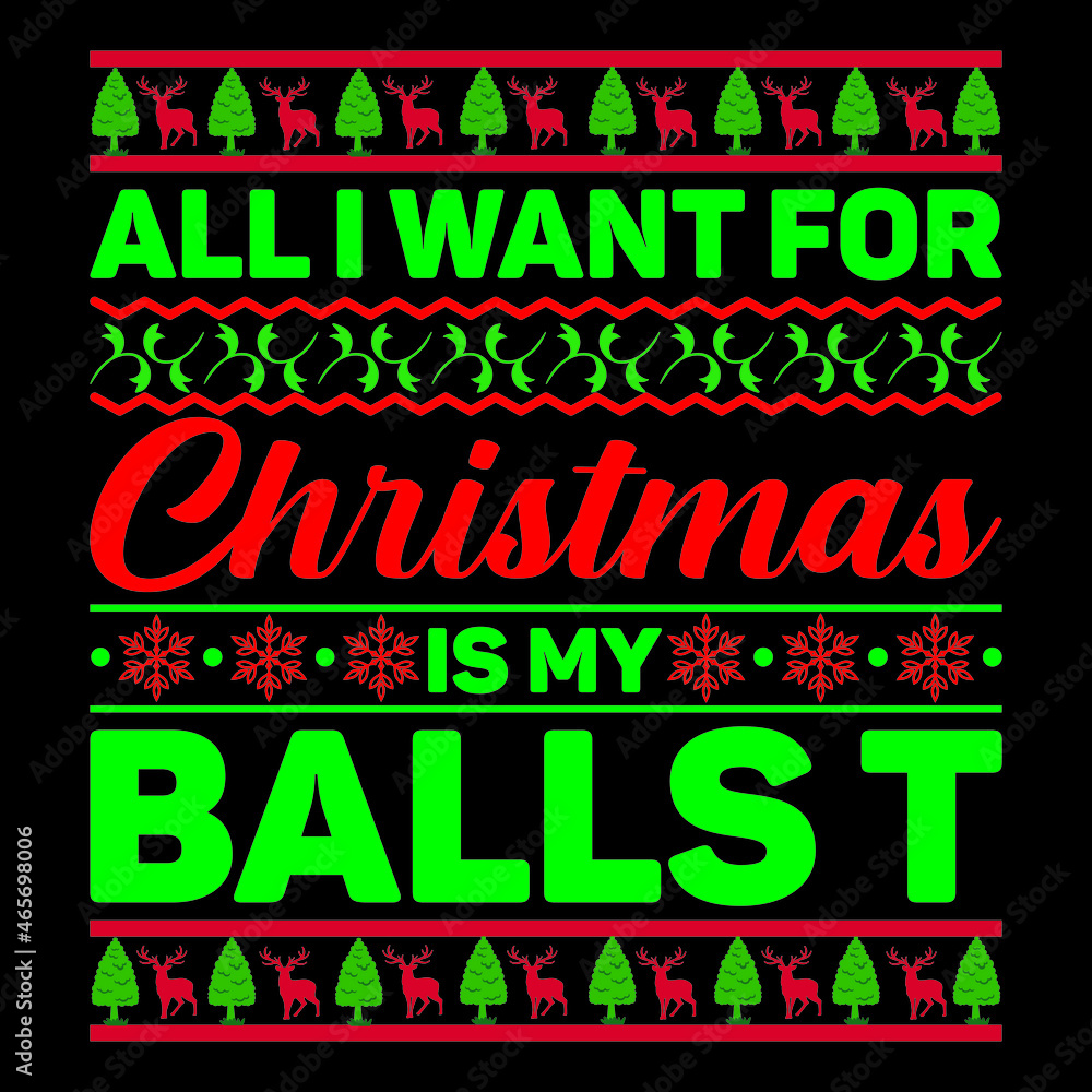 all i want for christmas is my balls