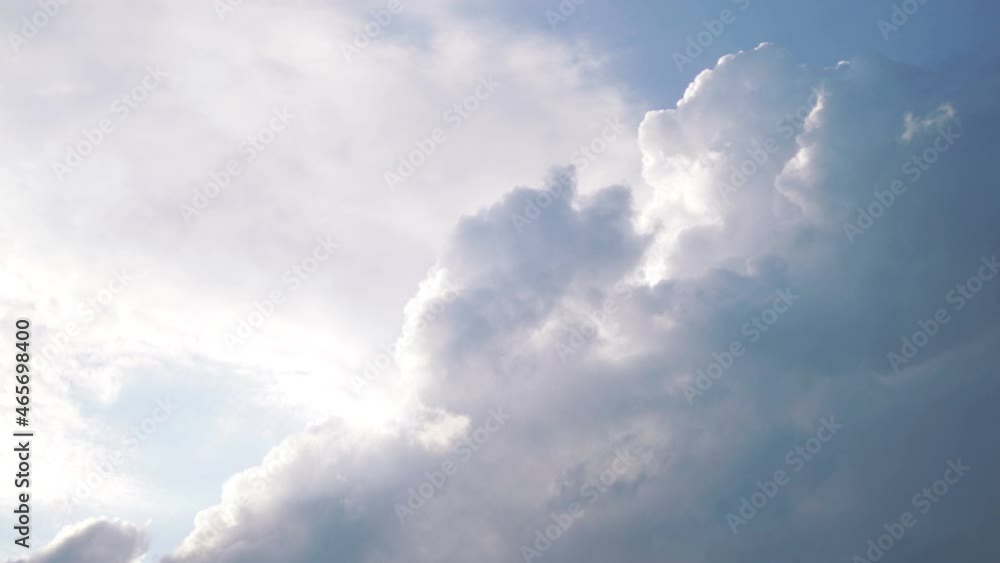 Changing cloudscape in 4K Changing cloudscape in 4K