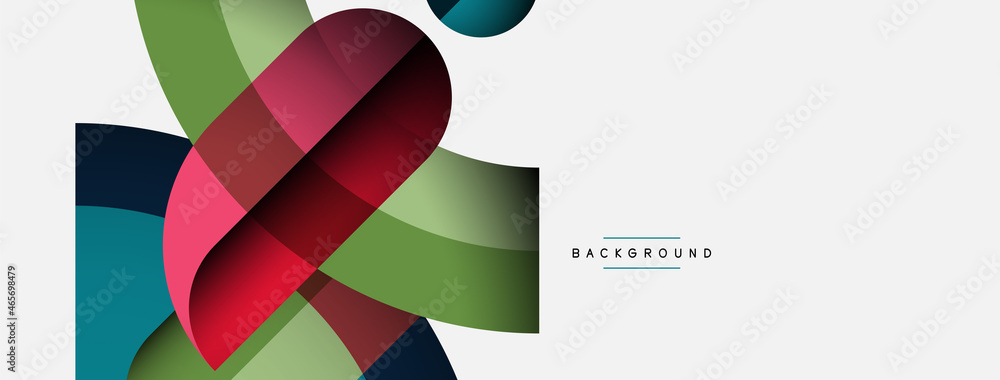 Trendy shapes, color minimal design composition, lines and shadows for wallpaper banner background or landing page Trendy shapes, color minimal design composition, lines and shadows for wallpaper banner background or landing page