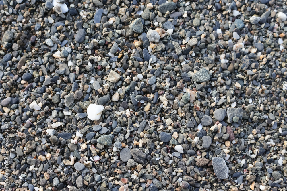 Stone on the beach Stone on the beach