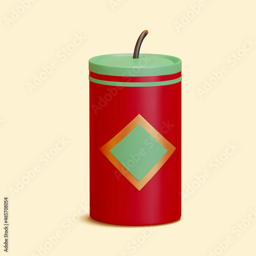 3d Chinese firecracker