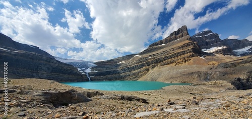 view of the mountains