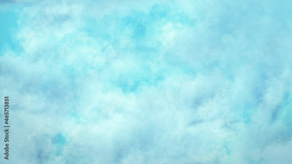 Passing Clouds Fly in the Light Blue Sky Loop. 3D rendering. Soft clouds fly in the blue sky background seamless loop animation. Passing Clouds Fly in the Light Blue Sky Loop. 3D rendering. Soft clouds fly in the blue sky background seamless loop animation.