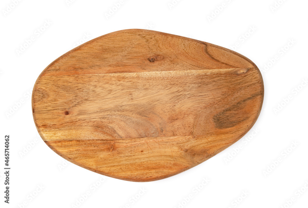 Wooden cutting board on a white background Wooden cutting board on a white background