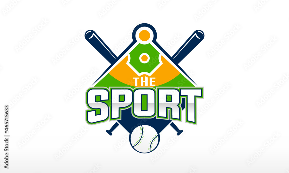 Baseball - Sports Club Logo Design Baseball - Sports Club Logo Design