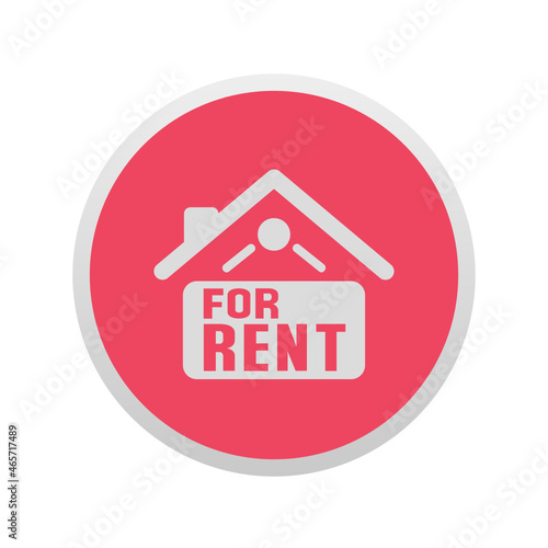 Home for Rent - Sticker