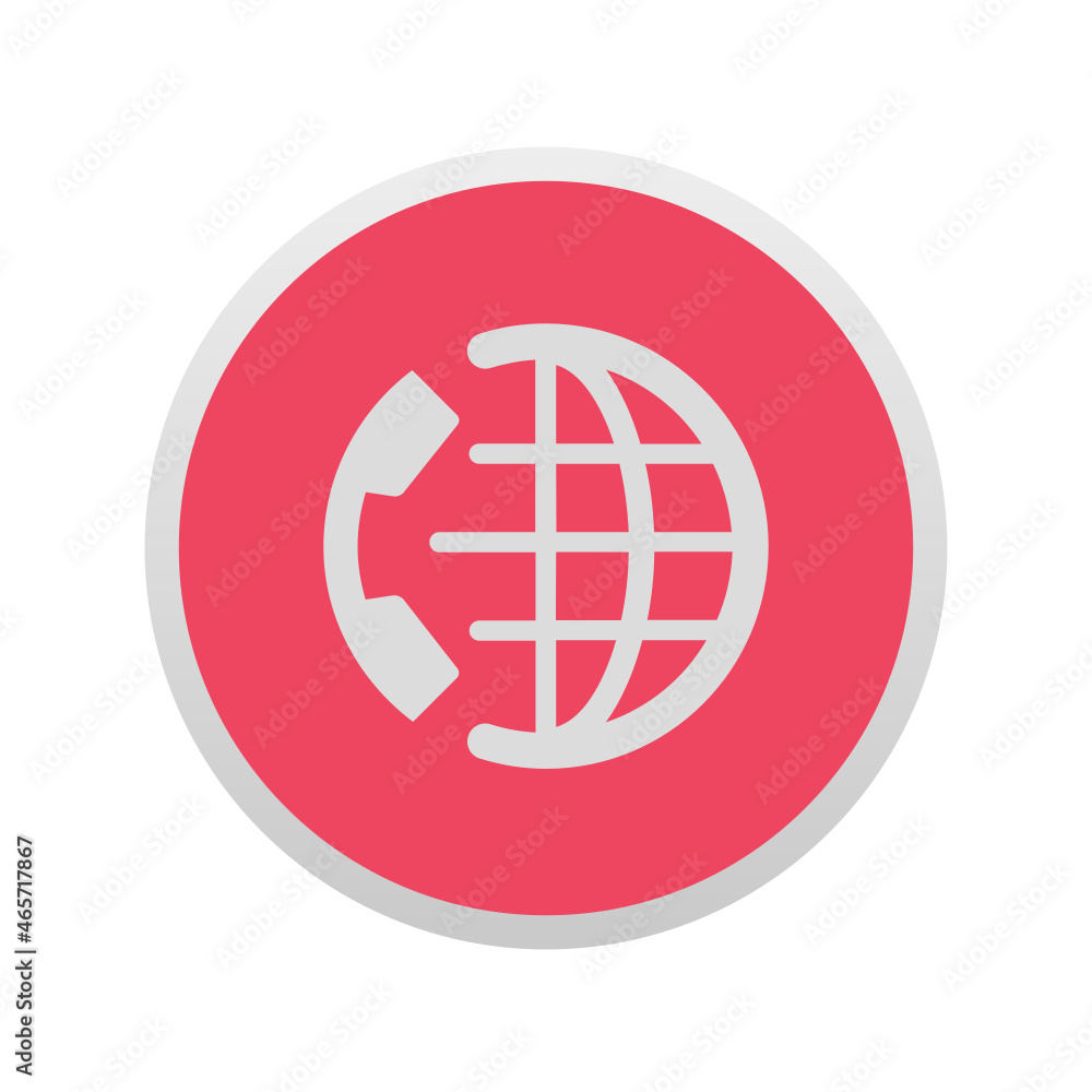 Inernational Call - Sticker Inernational Call - Sticker