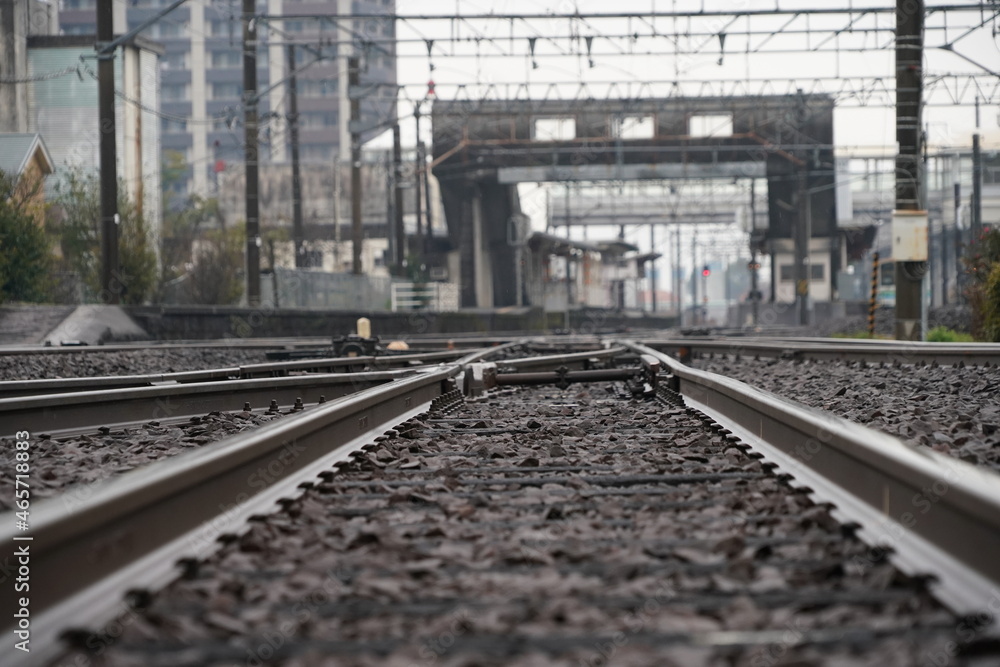 Fototapeta premium 肥薩おれんじ鉄道