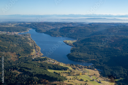 Der Schluchsee im Schwarzwald von Oben - Schluchsee