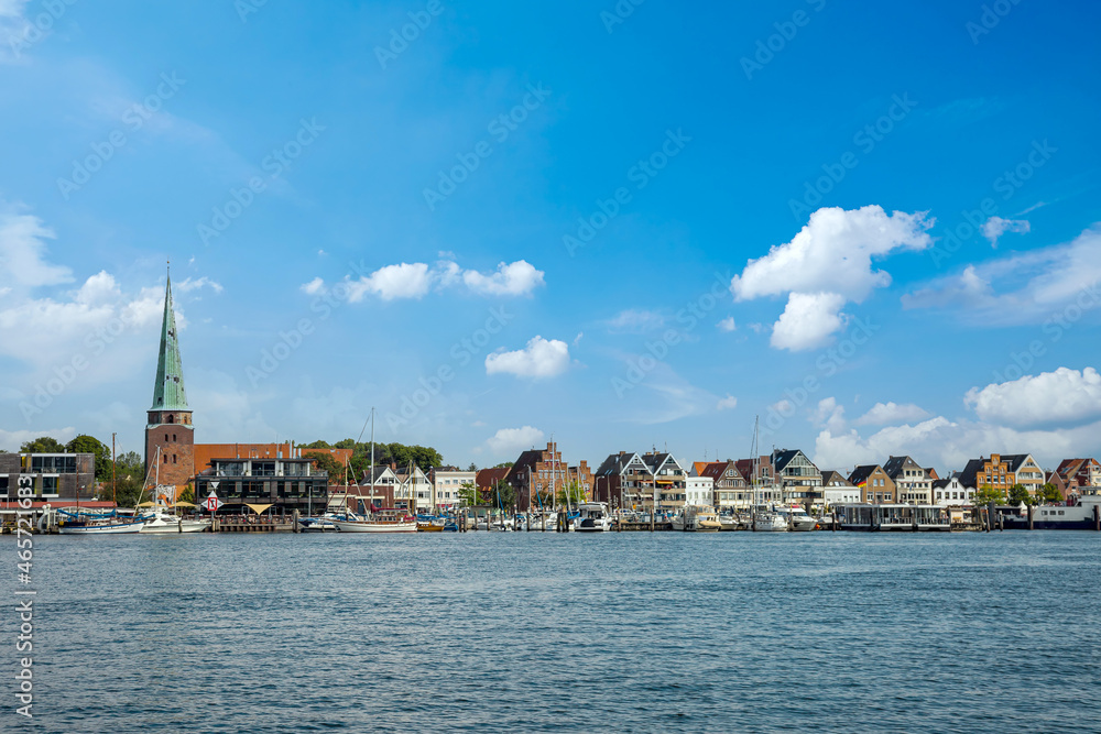 Panorama Hafen Travemünde