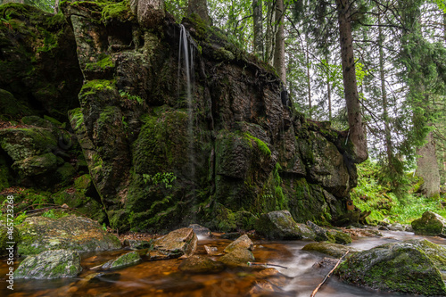 Relaxed hike in the southern Black Forest to the Menzenschwander waterfalls