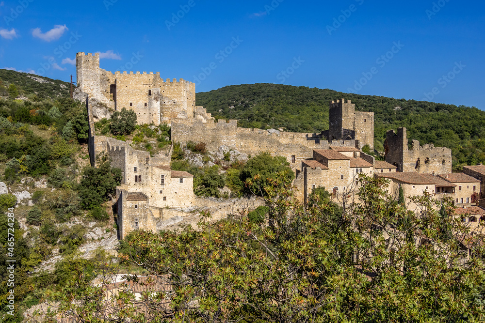 Medieval village of Saint Montan, in Ardèche, France