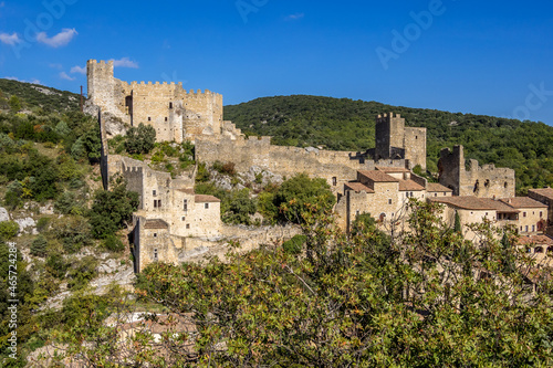 Medieval village of Saint Montan  in Ard  che  France