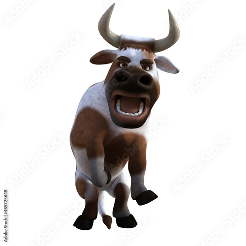 Obraz na płótnie bull w salonie